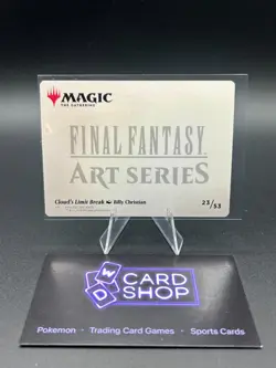 Cloud's Limit Break Art Series #23/53 Final Fantasy MTG Card - Image 2
