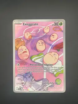192/191 Exeggcute Illustration Rare - Pokemon TCG: Surging Sparks - Near Mint/M - Image 1