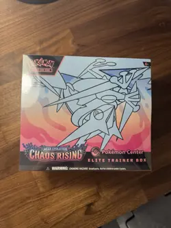 Pokemon Center Mega Evolution Chaos Rising Elite Trainer Box PC ETB Sealed - Image 1