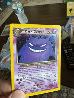 Pokemon TCG Dark Gengar 6/105 Neo Destiny Holo Rare Unlimited 70 HP EN - Image 2