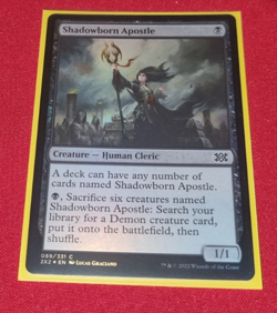 Magic the Gathering Shadowborn Apostle Foil Double Masters 2022 Used - Image 1