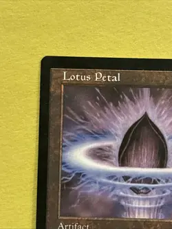 Lotus Petal - Magic: The Gathering - Tempest - Light Play - Image 3