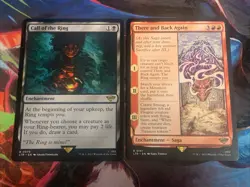MTG Magic: The Gathering LOTR There And Back Again, Call Of The Ring Rare Mint - Image 1