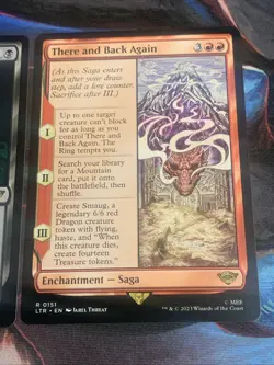 MTG Magic: The Gathering LOTR There And Back Again, Call Of The Ring Rare Mint - Image 3