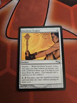MTG - Isochron Scepter Mirrodin - Uncommon - Magic The Gathering - NM - Image 1