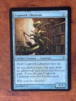 Cogwork Librarian MTG Magic the Gathering Card LP Lightly Played CNS - Image 1