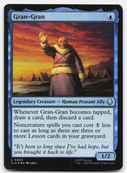 Gran-Gran (Foil) - NM - TLA Avatar: The Last Airbender # 54 - MTG Magic - Image 1