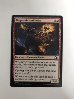Magmakin Artillerist MTG Magic the Gathering Card NM Near Mint DFT - Image 1