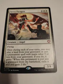 1 x MTG Magic The Gathering Secrets of Strixhaven Serra Paragon mythic ex con - Image 1