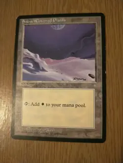 10 Snow-covered lands from Magic: the Gathering: Ice Age - Image 5