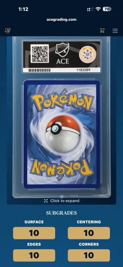 Pokemon TCG Cinccino EX SIR Chaos Rising 119/086 ACE 10 Perfect Subs - Image 2