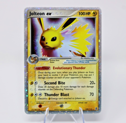 🔥 Jolteon ex Ultra Rare Holo 109/113 Delta Species LP Vintage Pokemon TCG 🔥 - Image 1