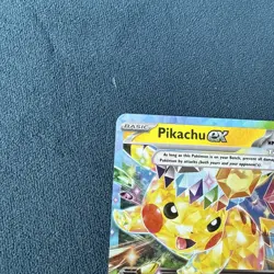 Pikachu EX Surging Sparks 057/191 Double Rare Holo Pokemon TCG Cards NM - Image 5