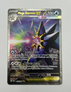 Mega Starmie ex 118/088 Holo Special Illustration Rare Perfect Order Pokemon NM - Image 1