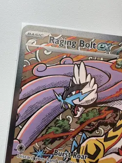 Raging Bolt ex 166/131 Prismatic Evolutions Special Illustration Rare NM Pokemon - Image 2