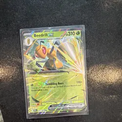 Pokemon TCG Beedrill ex 003/066 Crimson Haze Full Art Holo Double Rare 310 HP - Image 1