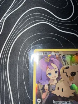 Pokemon Mimikyu 245/236 SM Cosmic Eclipse Secret Rare Full Art Holo EN 70 HP - Image 2