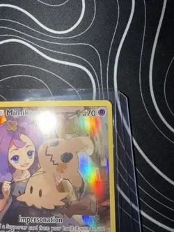 Pokemon Mimikyu 245/236 SM Cosmic Eclipse Secret Rare Full Art Holo EN 70 HP - Image 3