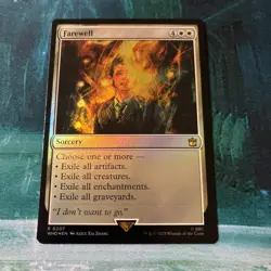 MTG Universes Beyond: Doctor Who #207 Farewell Foil NM - Image 1