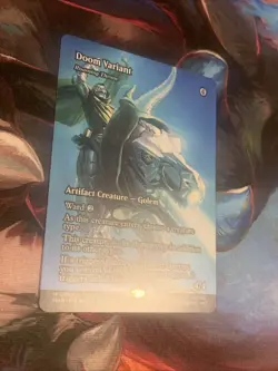 MTG Magic: The Gathering ROAMING THRONE Doom Variant MSH Commander Legends - Image 3