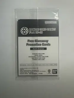SEALED TCG Bandai Card Games Fest 25-26 Promo PACK-Gundam, OP, Digimon, UA, &DBS - Image 2