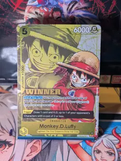 Monkey.D.Luffy (Winner Pack 2026 Vol. 2) P-106 One Piece Promotion Cards Foil #1 - Image 1