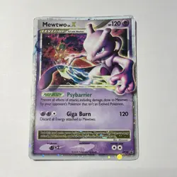 The Pokemon Company Mewtwo LV.X DP28 Diamond and Pearl Holo Promo English 120 HP - Image 1