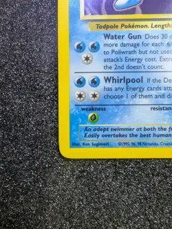 Poliwrath Holo Rare Pokemon TCG Card Unlimited Base Set 13/102 NM 1999 - Image 5