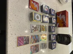 Pokemon Cards, Tag Team Cards, Shiny Full Art V Card, Mewtwo, Sun and Moon - Image 2