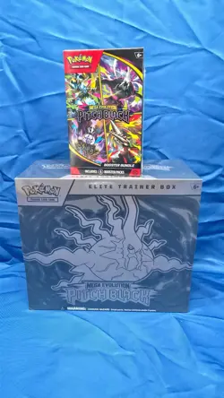 Pokemon Pitch Black ETB + Booster Bundle TCG Mega Evolution ✅Sealed ✅Australia - Image 5