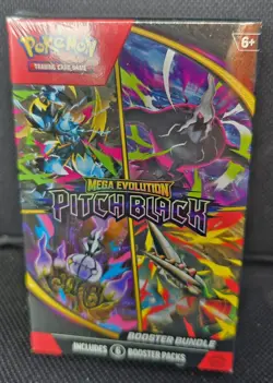 Pokemon TCG Mega Evolution Pitch Black Booster Bundle New Sealed - Image 1
