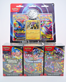 Pokemon TCG Mega Evolution Booster Bundle Lot + Raikou Checklane Blister Sealed - Image 1
