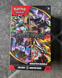 Pokemon Tcg Mega Evolution Pitch Black Booster Bundle Factory Sealed Brand New - Image 2