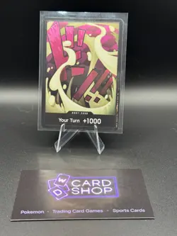 One Piece OP11 A Fist of Divine Speed DP07 Katakuri Don!! Card NM/M - Image 1