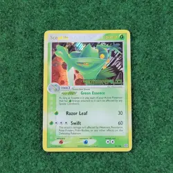 Pokemon EX Emerald Sceptile 10/106 Stamped Reverse Holo Card - RARE - Image 1
