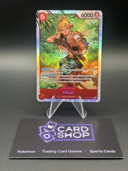 Hibari OP11-010 SR A Fist of Divine Speed - ONE PIECE Card Game English NM - Image 1