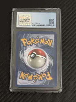 CGC 9 Mewtwo Base Set 2 Unlimited Holo Rare 10/102 Pokemon Card English 1999 - Image 2