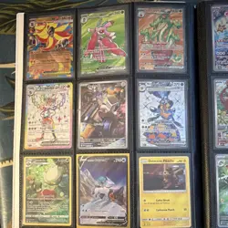 £300 of Pokemon cards all near mint in vaultx binder - Image 2