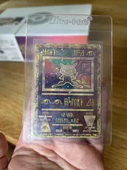 Pokemon TCG Ancient Mew Promo Card Holo Foil, Game the Movie 2000 Edition - Image 1