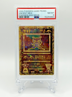 2000 Pokemon Game Movie Promo Rare Holo ~ Ancient Mew ~ PSA 8 NM-MT! - Image 1