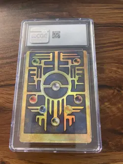 Pokemon Ancient Mew Movie 2000 Promo Miscut Error CGC 6 - Image 2