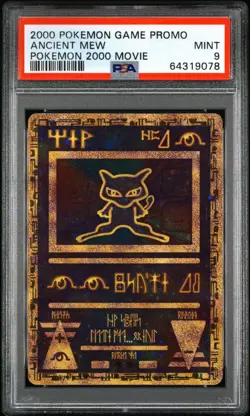 ANCIENT MEW 2000 POKEMON GAME PROMO MOVIE PSA 9 Mint - Image 1