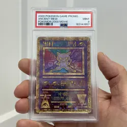 2000 Pokemon Movie Promo Ancient Mew Pokemon 🎥 PSA 9 Mint ! Freshly graded - Image 1