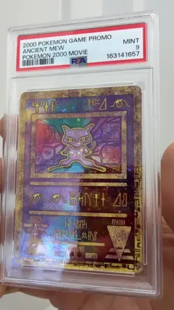 2000 Pokemon Movie Promo Ancient Mew Pokemon 🎥 PSA 9 Mint ! Freshly graded - Image 2
