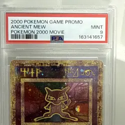 2000 Pokemon Movie Promo Ancient Mew Pokemon 🎥 PSA 9 Mint ! Freshly graded - Image 5