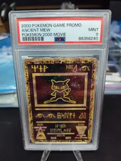 Pokemon Ancient Mew Game Movie 2000 Promo PSA 9 Mint - Image 1