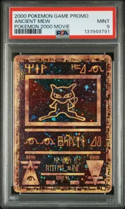 POKEMON GAME MOVIE PROMO - ANCIENT MEW - 2000 MOVIE - PSA 9 - Image 1