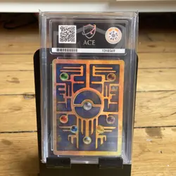 Pokemon Ancient Mew Cosmos Holo Movie Promo Card 2000 Ace Graded 1 - Image 2