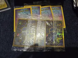 2000 Pokemon Movie Promo Ancient Mew Holo (Sealed) All 7 - Image 1