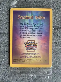Pokemon TCG Ancient Mew Holo Card 2000 Movie Promo, Factory Sealed🔥 - Image 2